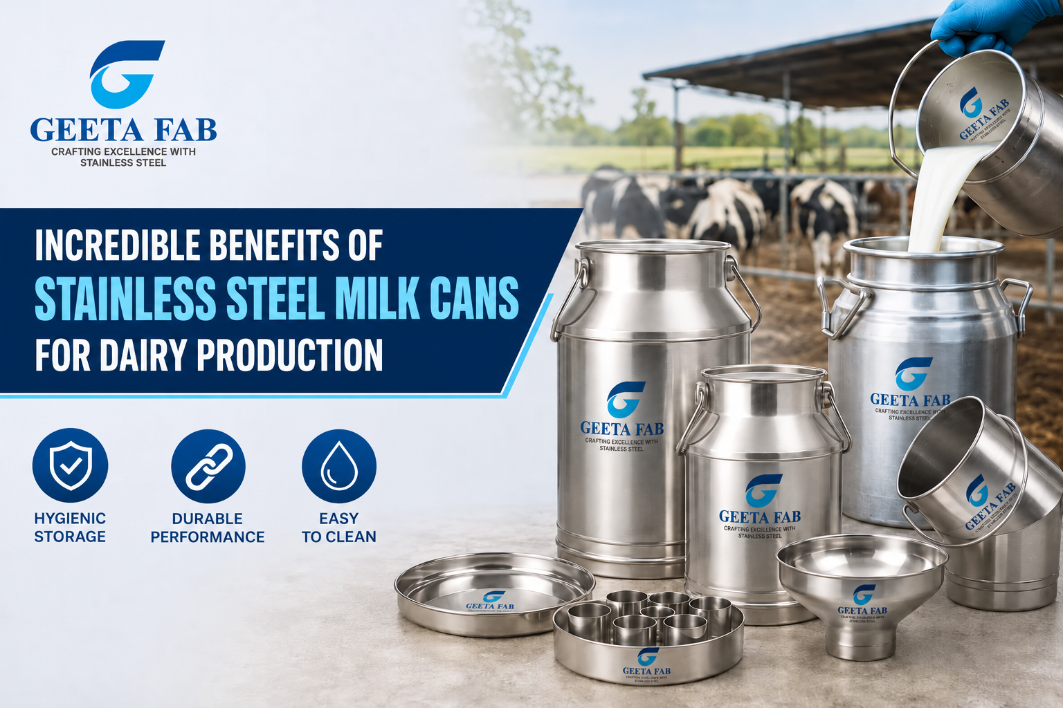 The Incredible Benefits of Milk Cans on Dairy Production