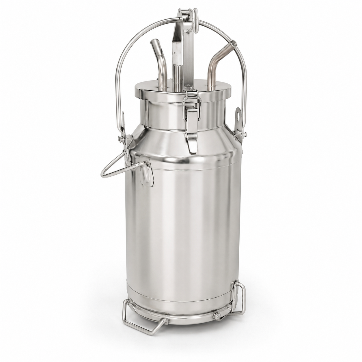 Stainless Steel Milking Machine Cans
