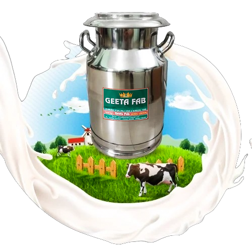 S.S milk cans